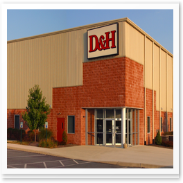 D&H distribution center in 1992