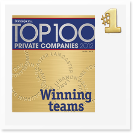 Pennsylvania Top 100 Private Companies award