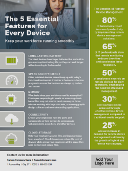 D&H - Template: The 5 Essential Features for Every Device