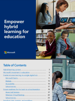 Microsoft - Template: Ebook: Empower Hybrid Learning for Education